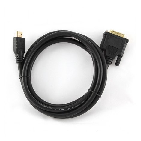 Gembird | CC-HDMI-DVI-0.5M | Male | 19 pin HDMI Type A | Male | 18+1 pin digital DVI (Single-Link) | 0.5 m | Black - 2